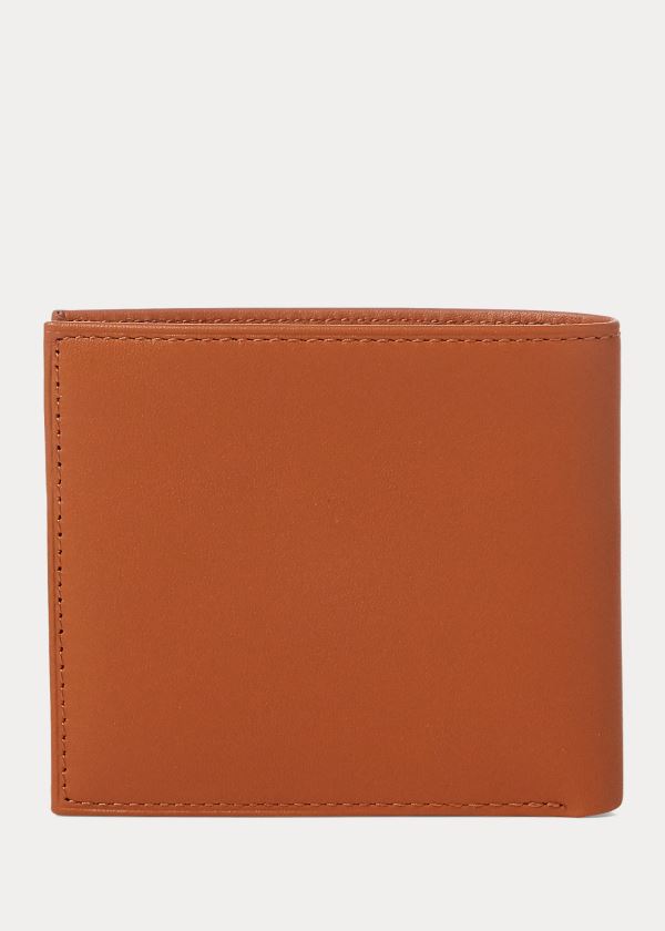 Men's Polo Ralph Lauren Leather Wallet | 281306RIN